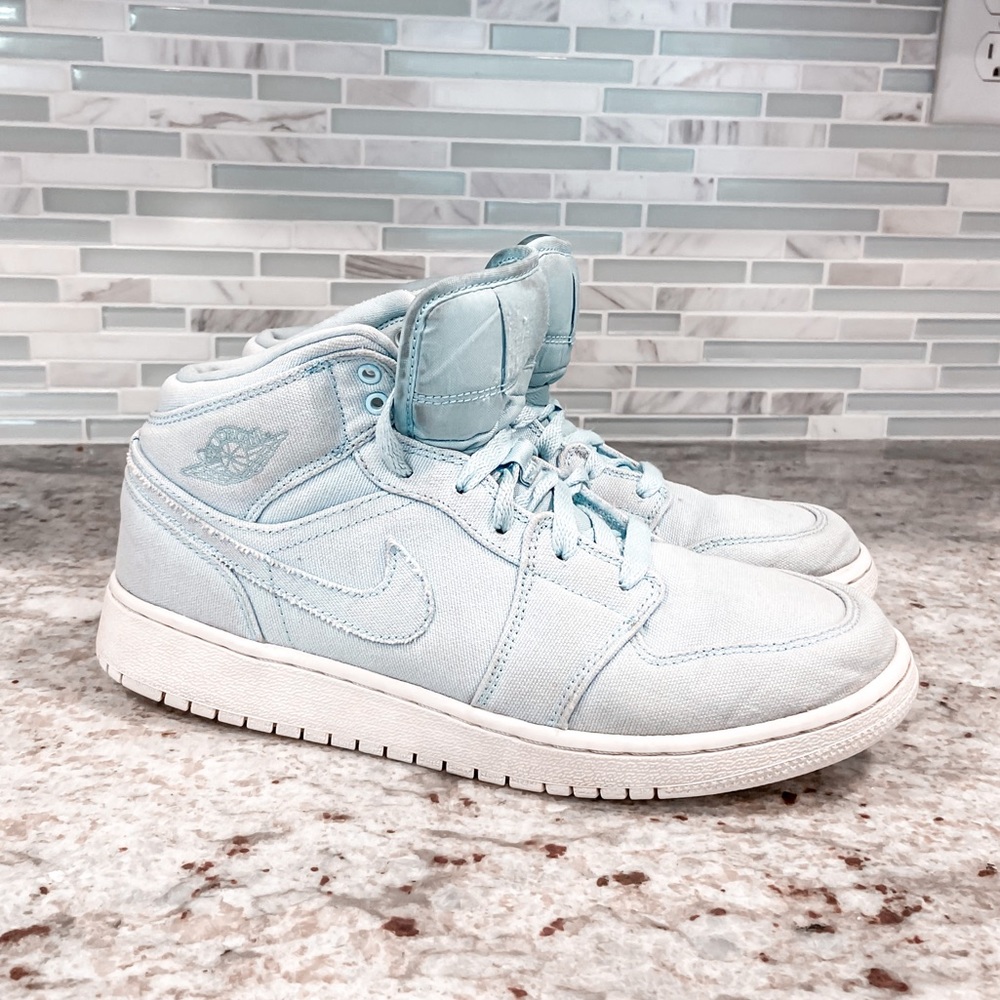 Light Blue Nike Jordans